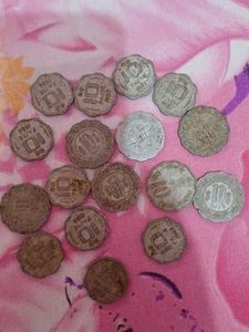 coins of 10 paisa total 17