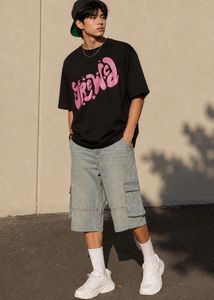 Y2K Oversized Black Graphic Tee|Relaxed Fit