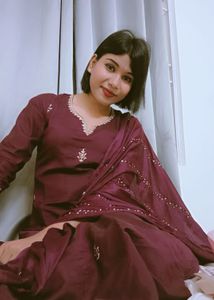 Elegant Purple Kurta Set with Dupatta