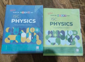 ISC Physics Class 12 Books (both)