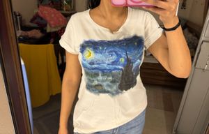 Starry Night Graphic T-Shirt
