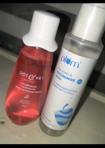 Dot &amp; Key and Plum Toners Bundle new unused both