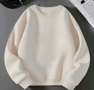 Oversized White Sweatshirt
