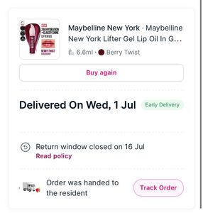 Maybelline Liftergel, Berry Twist