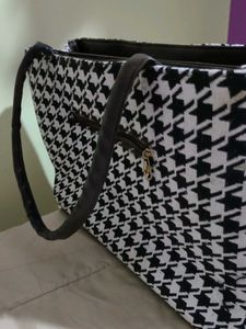Houndstooth Handbag Tote bag