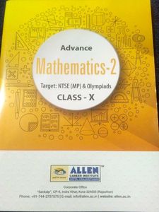 Advance Mathematics-2 for Class X