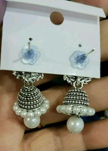 Set White Moti Necklace,Earrings,Bangles