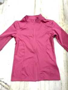 Pink Zip-Up Jacket