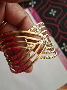 Gold-tone Cuff Bracelet