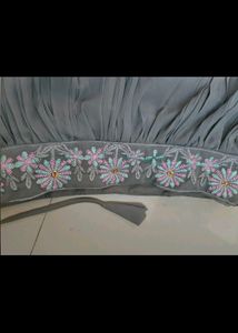 Classy Grey Lehenga Choli With Shrug