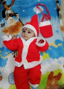 Santa Claus Dress For Baby