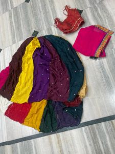 Colorful Lehenga Choli Set