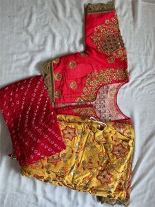 Yellow Lehenga Choli Set