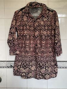 Bohemian Print Kurta Top