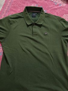 ARROW Men's Green Polo T-Shirt