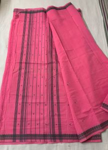 🆕Unused Pink Cotton Saree