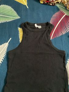 h&m black top