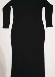 Classic Black Long Sleeve Dress