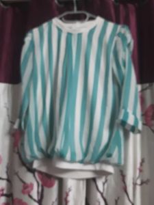 Striped Long Sleeve Top