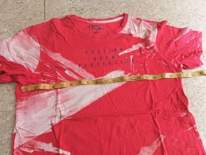Bold Red Graphic Tee