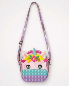 Kids Unicorn Pop-It Crossbody Bag