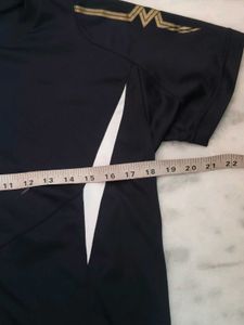 Mizuno Black Athletic T-Shirt S 36