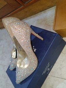 Rose Gold Diamond Heel