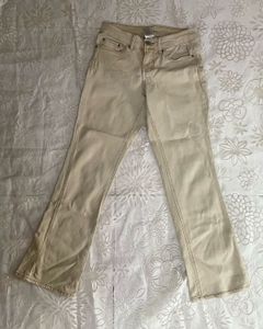 Khaki Bootcut Jeans