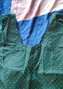 Green net Kurti