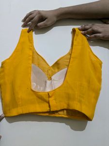 Yellow Haldi Lehenga Choli Dress With Side Dupatta