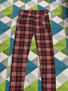 Plaid Leggings