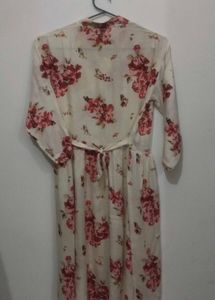 Floral Print Kurta