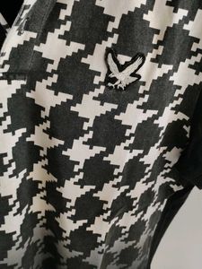 Men's Houndstooth Polo Shirt