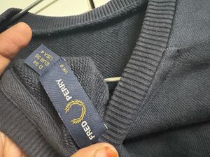 Fred Perry Color Block Sweatshirt