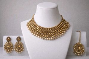 Indian Necklace & Earring Set