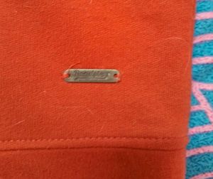 Roadster Burnt Orange Cropped Hoodie