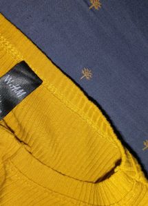 Ribbed Henley Top