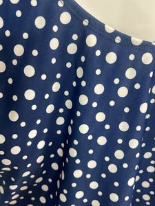 Navy Polka Dot One-Piece Swimsuit