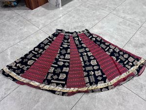 Bohemian Ethnic Print Skirt