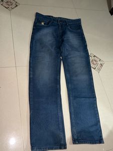 Polo Bear Embroidered Denim Jeans baggy jean