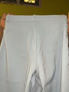 Light Blue Wide Leg Pants