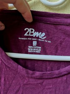 New Purple Top 💜with Mesh Sleeves🪻