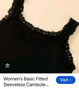 Lace Trim Camisole Top