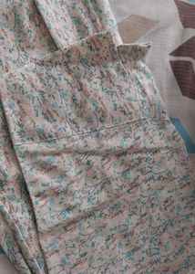Beautiful Blue and white kurta set