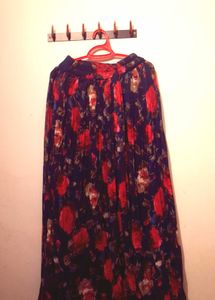 Boho Floral Maxi Skirt