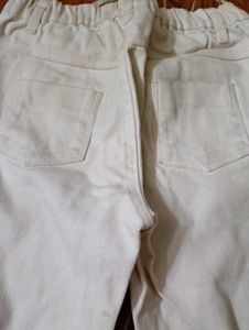 peach Casual jeans for kids