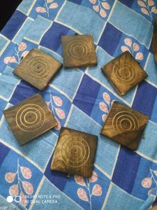 Wooden Antique Miniature Chair Shape