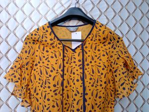 New Korean Ruffled Bow Pullover