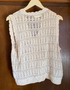 Chic Cream Vest