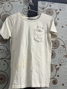 Cute Cat Pocket T-Shirt